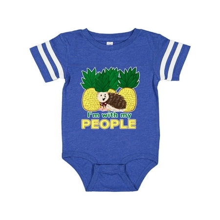 Inktastic Pineapple Hedgehog I m With My People Gift Baby Boy or Baby Girl Bodysuit
Inktastic Pineapple Hedgehog I m With My People Gift Baby Boy or Baby Girl Bodysuit
