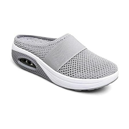 Stamens Women s Slip-On Walking Shoes with Air Cushion Shock-proof Mesh Upper Platform Women s Walking Shoes Slip-On with Air Cushion Shock-proof Mesh Upper Platform Loafers Breathable(37 Gray)
Stamens Women s Slip-On Walking Shoes with Air Cushion Shock-proof Mesh Upper Platform Women s Walking Shoes Slip-On with Air Cushion Shock-proof Mesh Upper Platform Loafers Breathable(37 Gray)