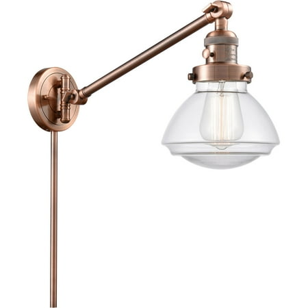 Antique Copper Tone Wall Sconces 9 Wide Steel/Cast Brass/Glass Medium Base 1 Light Fixture
Antique Copper Tone Wall Sconces 9 Wide Steel/Cast Brass/Glass Medium Base 1 Light Fixture