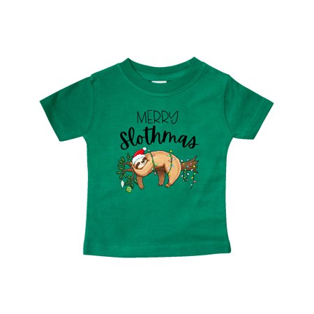 Inktastic Merry Slothmas Cute Christmas Sloth in Hat with Lights Gift Baby Boy or Baby Girl T-Shirt
Inktastic Merry Slothmas Cute Christmas Sloth in Hat with Lights Gift Baby Boy or Baby Girl T-Shirt