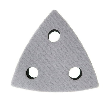 80X80X80mm Triangle 3Hole Backing Pad Soft Interface Pad Hook & Loop Sanding Pad
80X80X80mm Triangle 3Hole Backing Pad Soft Interface Pad Hook & Loop Sanding Pad