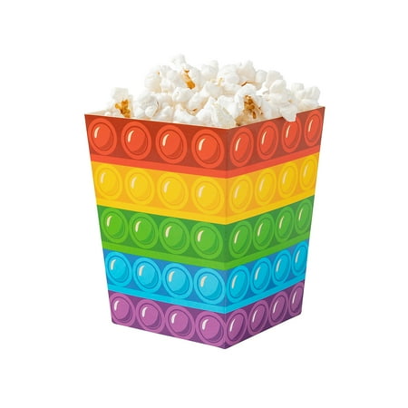 Lotsa Pops Popcorn Boxes - 24 Pieces