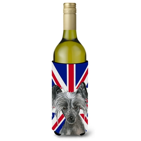 Carolines Treasures SC9857LITERK Chinese Crested with English Union Jack British Flag Wine Bottle Hugger Wine Bottle
Carolines Treasures SC9857LITERK Chinese Crested with English Union Jack British Flag Wine Bottle Hugger Wine Bottle