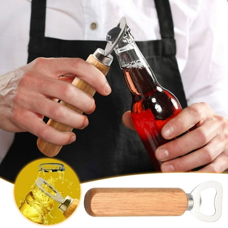 Christmas Holiday Savings 2023! QTOCIO Kitchen Gadgets Stainless Steel Bottle Opener With Rubber Wood Handle For Beer Bottle Opening
Christmas Holiday Savings 2023! QTOCIO Kitchen Gadgets Stainless Steel Bottle Opener With Rubber Wood Handle For Beer Bottle Opening