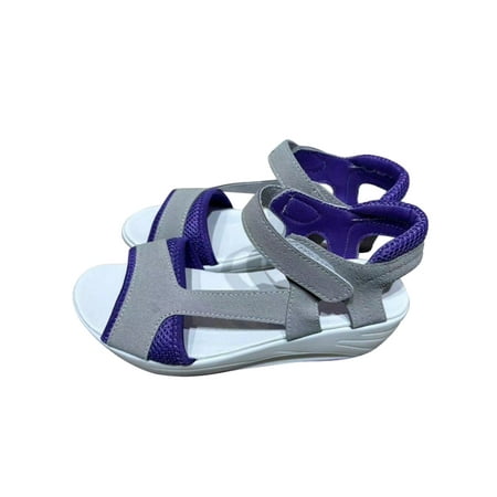 Colisha Women Wedge Sandal Magic Tape Platform Sandals Sport Wedges Shoe Ladies Comfort Casual Shoes Ankle Srap Purple 5.5
Colisha Women Wedge Sandal Magic Tape Platform Sandals Sport Wedges Shoe Ladies Comfort Casual Shoes Ankle Srap Purple 5.5