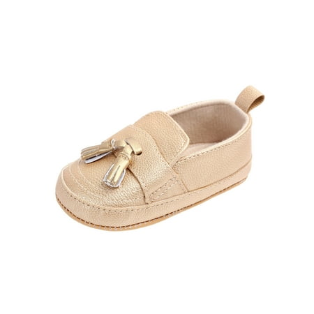 Gomelly Newborn Flats Soft Sole Moccasin Shoe Slip On Crib Shoes Lightweight Loafers Infant Baby Girls Boys Golden 6-12 months
Gomelly Newborn Flats Soft Sole Moccasin Shoe Slip On Crib Shoes Lightweight Loafers Infant Baby Girls Boys Golden 6-12 months