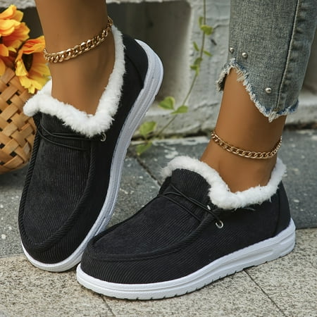 Women s Simple Canvas Shoes Casual Lace Up Plush Lined Shoes Lightweight Low Top Sneakers
Women s Simple Canvas Shoes Casual Lace Up Plush Lined Shoes Lightweight Low Top Sneakers