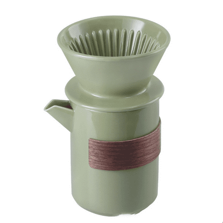 Coffee Dripper Cup Coffee Drip Filter Pot Pour over Coffee Maker Reusable Hand-Driving Coffee Brewing Filter Maker Green
Coffee Dripper Cup Coffee Drip Filter Pot Pour over Coffee Maker Reusable Hand-Driving Coffee Brewing Filter Maker Green