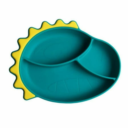 Unbreakable Baby Divided Plate Dish Divided Feeding Plate for Baby Toddler