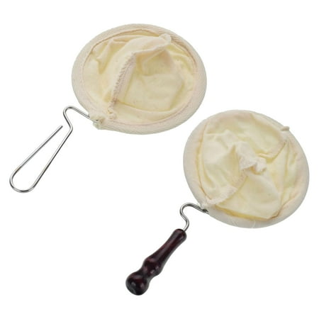 2x Reusable Coffee Filter Bag Flannel Cloth with Handle Tools Handcrafted Decor for Home Office Drip Coffee Pot
2x Reusable Coffee Filter Bag Flannel Cloth with Handle Tools Handcrafted Decor for Home Office Drip Coffee Pot