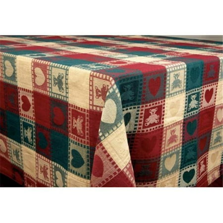 Mr. MJs Trading AG-23227-70x70 70 x 70 in. Table Cloth Teddy Bear