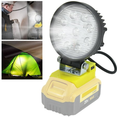 THRENS LED Work Light 2700LM 18V 27W LED Flood Light IP55 Waterproof Job Site Light Portable Flashlight
THRENS LED Work Light 2700LM 18V 27W LED Flood Light IP55 Waterproof Job Site Light Portable Flashlight