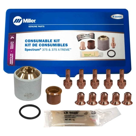 Miller 222939 Plasma Cutter Consumable Kit ICE- 27C/27T