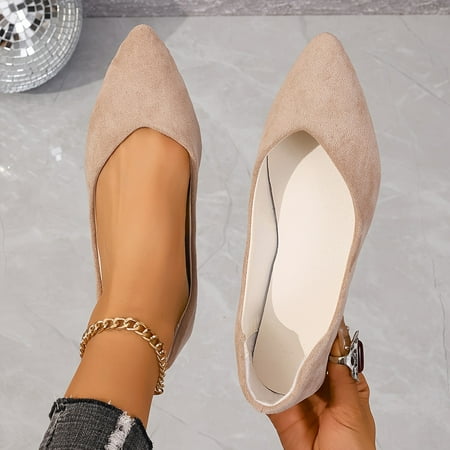 Women s Simple Solid Color Solid Color Loafers Pointed Toe Flat Shoes Lightweight & Casual Outdoor Shoes
Women s Simple Solid Color Solid Color Loafers Pointed Toe Flat Shoes Lightweight & Casual Outdoor Shoes