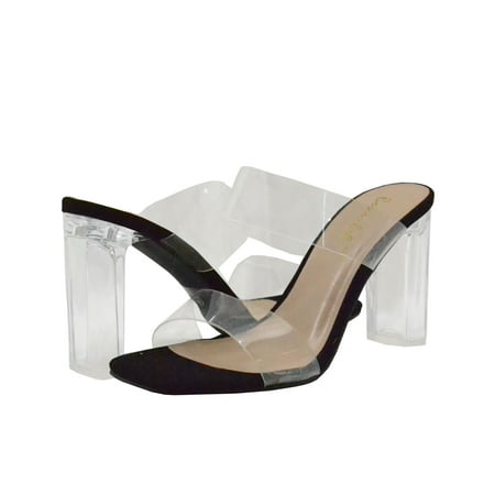 Bonnibel Women s Shoes Shia-5 Open Toe Block Heel Mules