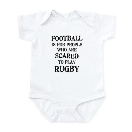 CafePress - Rugby Vs. Football 2 Infant Bodysuit - Baby Light Bodysuit Size Newborn - 24 Months
CafePress - Rugby Vs. Football 2 Infant Bodysuit - Baby Light Bodysuit Size Newborn - 24 Months