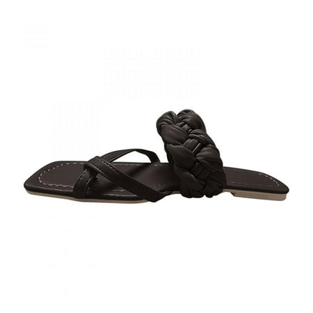 Todqot Slippers for Women- Comfy Quick Dry Casual Anti Slip Summer Flat Open Toe Slippers Black 37
Todqot Slippers for Women- Comfy Quick Dry Casual Anti Slip Summer Flat Open Toe Slippers Black 37