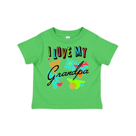 Inktastic I Love my Grandpa- 80s retro style Gift Toddler Boy or Toddler Girl T-Shirt
Inktastic I Love my Grandpa- 80s retro style Gift Toddler Boy or Toddler Girl T-Shirt