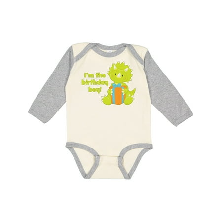 Inktastic I m The Birthday Boy Triceratops dinosaur party Gift Baby Boy Long Sleeve Bodysuit
Inktastic I m The Birthday Boy Triceratops dinosaur party Gift Baby Boy Long Sleeve Bodysuit