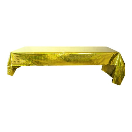 Veki Foil Wavy Striped Tablecloth Party Holiday Tablecloth Tabletop Decoration Cloth Gaming Tablecloth
Veki Foil Wavy Striped Tablecloth Party Holiday Tablecloth Tabletop Decoration Cloth Gaming Tablecloth