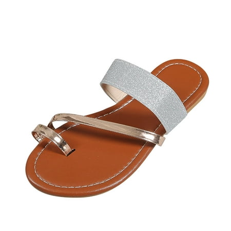2DXuixsh Slippers for Wide Feet Women Ladies Fashion Summer Solid Color Leather Sequin Decorative Set Toe Flat Bottom Sandals Warm Slippers for Women Memory Foam Brown Size 42
2DXuixsh Slippers for Wide Feet Women Ladies Fashion Summer Solid Color Leather Sequin Decorative Set Toe Flat Bottom Sandals Warm Slippers for Women Memory Foam Brown Size 42