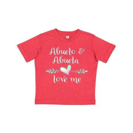 Inktastic Abuelo and Abuela Love Me- Heart Grandchild Gift Toddler Boy or Toddler Girl T-Shirt
Inktastic Abuelo and Abuela Love Me- Heart Grandchild Gift Toddler Boy or Toddler Girl T-Shirt