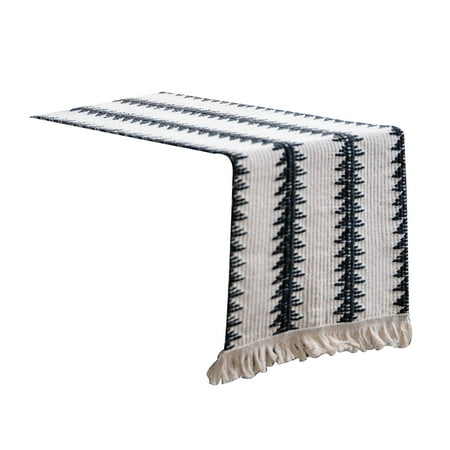 Wanwan Table Runner with Tassels Woven Linen Bohemian Style Dresser Scarf for Dining Room
Wanwan Table Runner with Tassels Woven Linen Bohemian Style Dresser Scarf for Dining Room