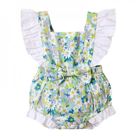 CUTELOVE Summer Baby Girl Cute Sleeveless Floral Print Romper Bodysuits Jumpsuit Clothes
CUTELOVE Summer Baby Girl Cute Sleeveless Floral Print Romper Bodysuits Jumpsuit Clothes