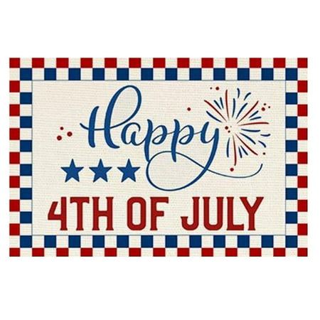 Mnjin Independence Day Star Placemats American Flag Patriotic Decorative Placemats For Dinner Parties E
Mnjin Independence Day Star Placemats American Flag Patriotic Decorative Placemats For Dinner Parties E
