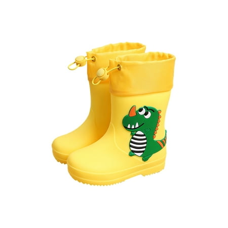 Colisha Kids Rainboot Lightweight Rain Boots Non Slip Garden Shoes Outdoor Slip-On Mid Calf Boot Waterproof Yellow Style D 10C
Colisha Kids Rainboot Lightweight Rain Boots Non Slip Garden Shoes Outdoor Slip-On Mid Calf Boot Waterproof Yellow Style D 10C