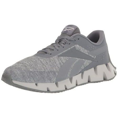 Reebok Mens Zig Dynamica 2.0 Running Shoes Pure Grey3 HQ5896 Lightweight Cushioned
