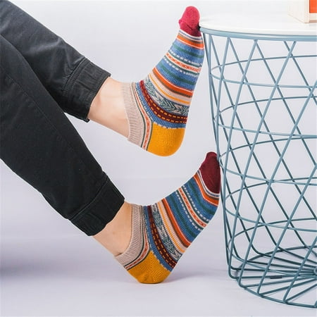 MRULIB accessories Women Casual Man Vintage Cotton Socks Stripe Print Short Cute Gift Sock Socks A
MRULIB accessories Women Casual Man Vintage Cotton Socks Stripe Print Short Cute Gift Sock Socks A
