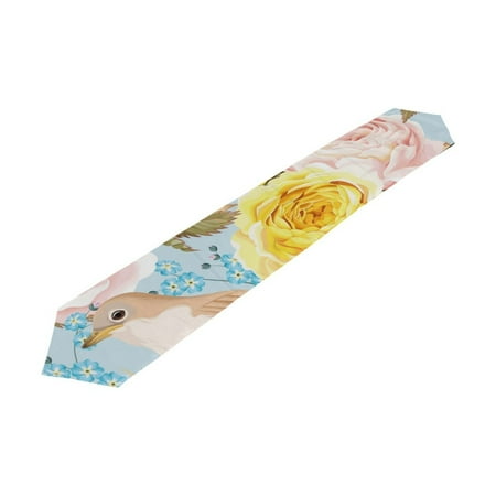 POPCreation Yellow Rose With Bee And Bird Table Runner Table Top Decoration Home Decor 13x90 inches
POPCreation Yellow Rose With Bee And Bird Table Runner Table Top Decoration Home Decor 13x90 inches