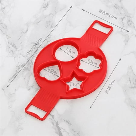 1Pcs Silicone Non-stick Fantastic Egg Pancake Maker Ring Kitchen Baking Omelette Mold Flip Cooker Egg Ring Mold
1Pcs Silicone Non-stick Fantastic Egg Pancake Maker Ring Kitchen Baking Omelette Mold Flip Cooker Egg Ring Mold
