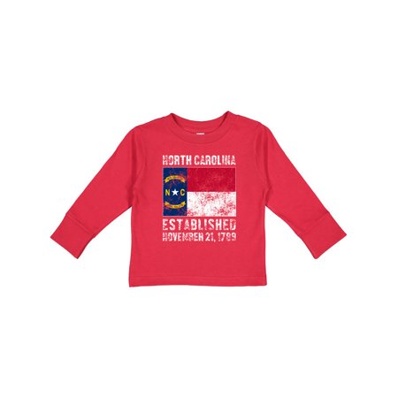 Inktastic Established November 21 1789 North Carolina Flag Gift Toddler Boy or Toddler Girl Long Sleeve T-Shirt
Inktastic Established November 21 1789 North Carolina Flag Gift Toddler Boy or Toddler Girl Long Sleeve T-Shirt