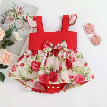 Kids Girls Toddler Beach Sunflowers Prints Fly Suspend Sleeves Floral Princess Bowknot Girls Romper Outfit
Kids Girls Toddler Beach Sunflowers Prints Fly Suspend Sleeves Floral Princess Bowknot Girls Romper Outfit