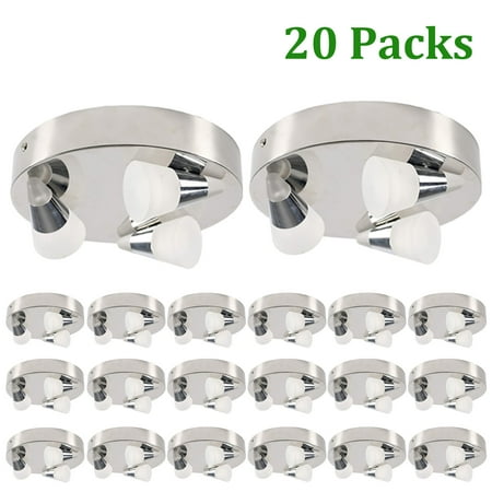 Facon 8-Inch LED Ceiling Dome Light Fixture Decorative RV Flush Mount Lamp 3 Cone LED Lights with Acrylic Lens 12V DC Interior Light for RV Motorhome Trailer Camper (20 Packs)
Facon 8-Inch LED Ceiling Dome Light Fixture Decorative RV Flush Mount Lamp 3 Cone LED Lights with Acrylic Lens 12V DC Interior Light for RV Motorhome Trailer Camper (20 Packs)