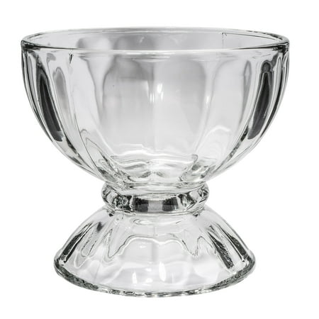 Libbey 5118 18 oz Footed Supreme Bowl - Glass Clear-2 Dozen