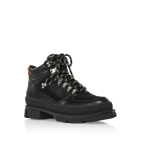 AQUA Womens Black Back Pull Tab Removable Insole 1.5 Platform Cushioned Breathable Round Toe Block Heel Lace-Up Leather Hiking Boots 6.5 M
AQUA Womens Black Back Pull Tab Removable Insole 1.5 Platform Cushioned Breathable Round Toe Block Heel Lace-Up Leather Hiking Boots 6.5 M