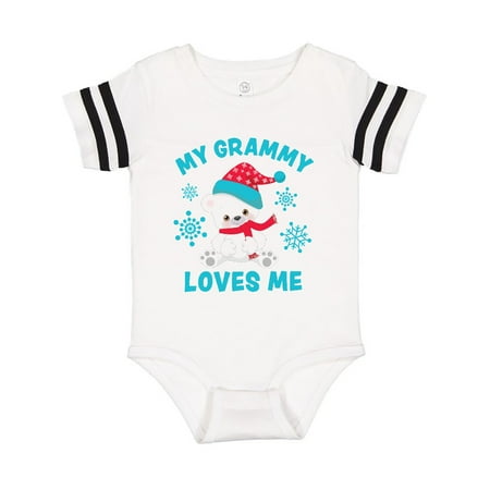 Inktastic Polar Bear My Grammy Loves Me in Santa Hat with Snowflakes Gift Baby Boy or Baby Girl Bodysuit
Inktastic Polar Bear My Grammy Loves Me in Santa Hat with Snowflakes Gift Baby Boy or Baby Girl Bodysuit