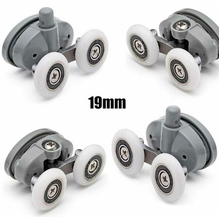 SUNFEX 4 X Twin Butterfly Shower Door Top Bottom Rollers/Runner/Wheels 19/23/25/27Mm
SUNFEX 4 X Twin Butterfly Shower Door Top Bottom Rollers/Runner/Wheels 19/23/25/27Mm