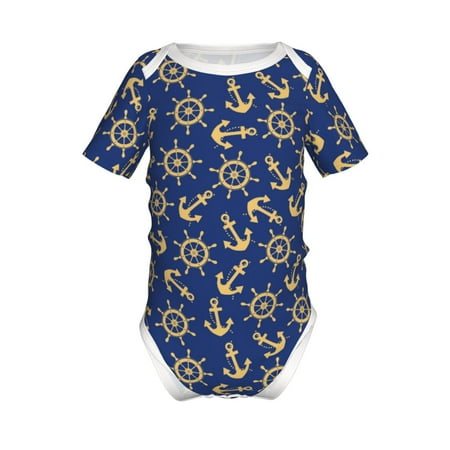 Coaee Anchors and Nautical for Soft Baby Short-Sleeve Bodysuit Baby Climbing Clothes Baby Girls Boys Bodysuit Romper-9M
Coaee Anchors and Nautical for Soft Baby Short-Sleeve Bodysuit Baby Climbing Clothes Baby Girls Boys Bodysuit Romper-9M