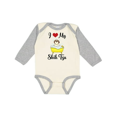 Inktastic I Love My Shih Tzu Dog Gifts Gift Baby Boy or Baby Girl Long Sleeve Bodysuit
Inktastic I Love My Shih Tzu Dog Gifts Gift Baby Boy or Baby Girl Long Sleeve Bodysuit