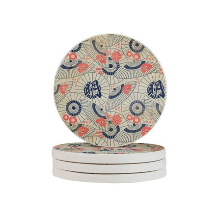 Circular Drink Coasters Set Japanese Style Pattern Background Beautiful Home Decor Diatomite Heat-Resistant Diatomite Protect Table Countertop
Circular Drink Coasters Set Japanese Style Pattern Background Beautiful Home Decor Diatomite Heat-Resistant Diatomite Protect Table Countertop