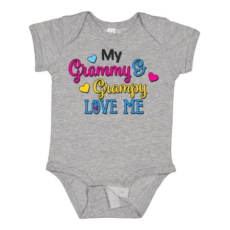 Inktastic My Grammy and Grampy Love Me with Hearts Gift Baby Boy or Baby Girl Bodysuit
Inktastic My Grammy and Grampy Love Me with Hearts Gift Baby Boy or Baby Girl Bodysuit