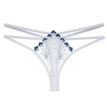 GWAABD Size Womens Underwear Women Embroidered Hollow Mesh Breathable Low Waist Simple Thong High Elastic Thin Panties
GWAABD Size Womens Underwear Women Embroidered Hollow Mesh Breathable Low Waist Simple Thong High Elastic Thin Panties