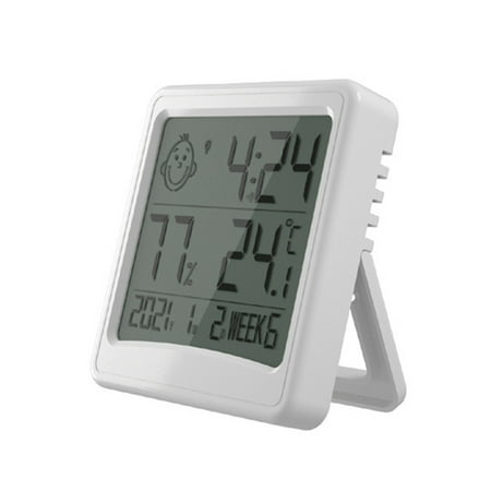 Automatic Luminous Household Electronic Temperature And Humidity Counting Display Wall Mounted Temperature And Humidity Meter Electronic Alarm Clock Hygrometer valentines day valentines day gifts
Automatic Luminous Household Electronic Temperature And Humidity Counting Display Wall Mounted Temperature And Humidity Meter Electronic Alarm Clock Hygrometer valentines day valentines day gifts