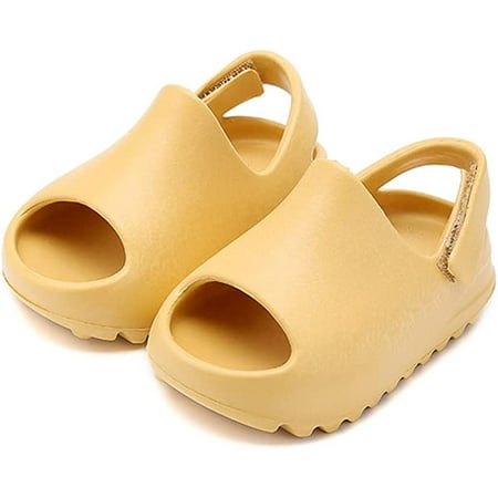 CoCopeaunt Toddler Little Kids Slides Sandals Kid Summer Slip On Slides Sandals