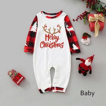 Baby Family Christmas Pajamas Cute Christmas Letter Print Pajamas Plaid Holiday Pajamas Set Parent Child
Baby Family Christmas Pajamas Cute Christmas Letter Print Pajamas Plaid Holiday Pajamas Set Parent Child