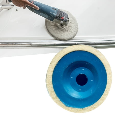 Fairnull 10Pcs 4 inch Practical Wool Polishing Wheel Efficient Simple Installation Accessories Durable Wool Polishing Pad for 100 Type Angle Grinder
Fairnull 10Pcs 4 inch Practical Wool Polishing Wheel Efficient Simple Installation Accessories Durable Wool Polishing Pad for 100 Type Angle Grinder